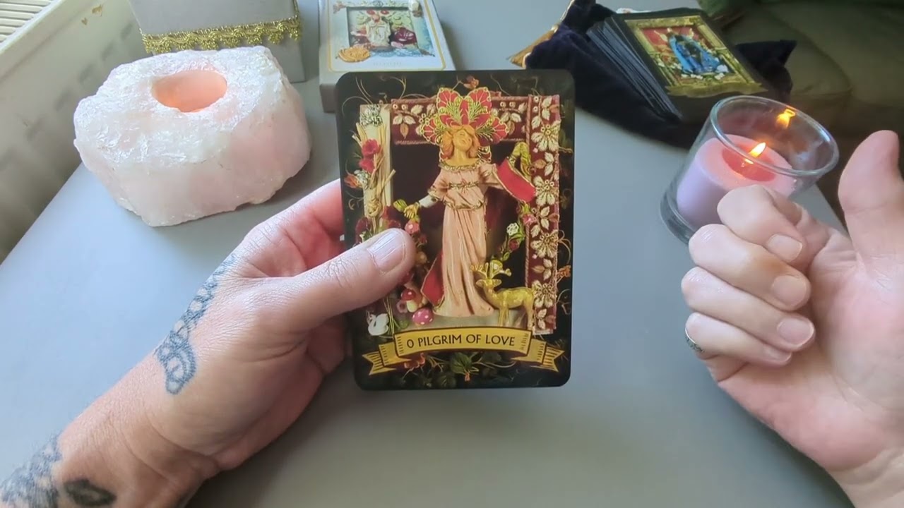 Mysteries of the Red Madonna Mary Magdalene Tarot deck #walkthrough