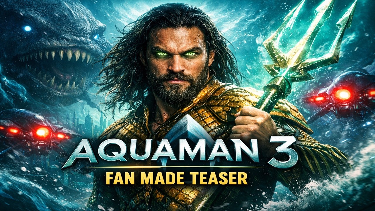 Aquaman 3 (2026) Fan Made Trailer | Atlantis War Begins | 4K Cinematic Short Film
