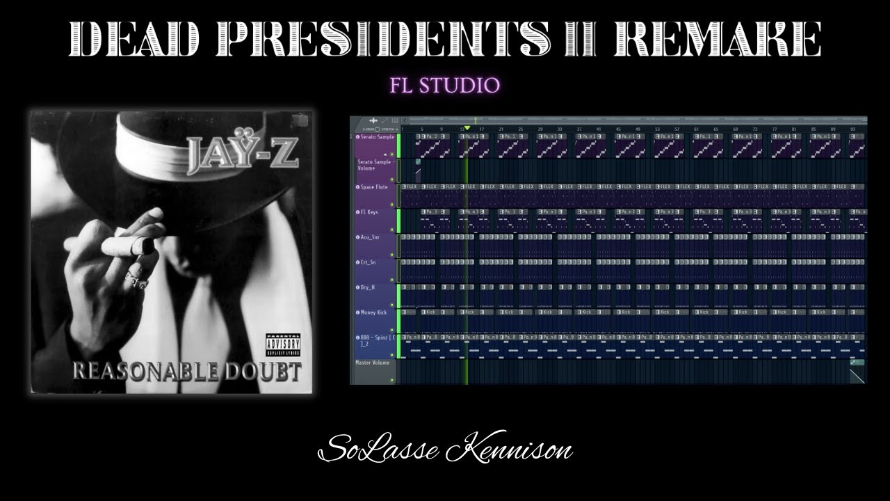 Jay-Z - Dead Presidents II  (FL Studio Remake)