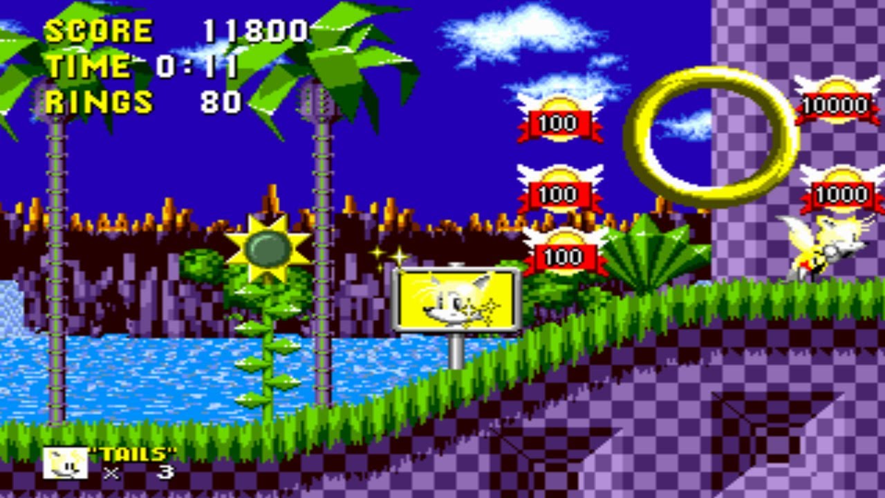 [TAS] Sonic Open Source Project in 14:53 (with Super Tails)