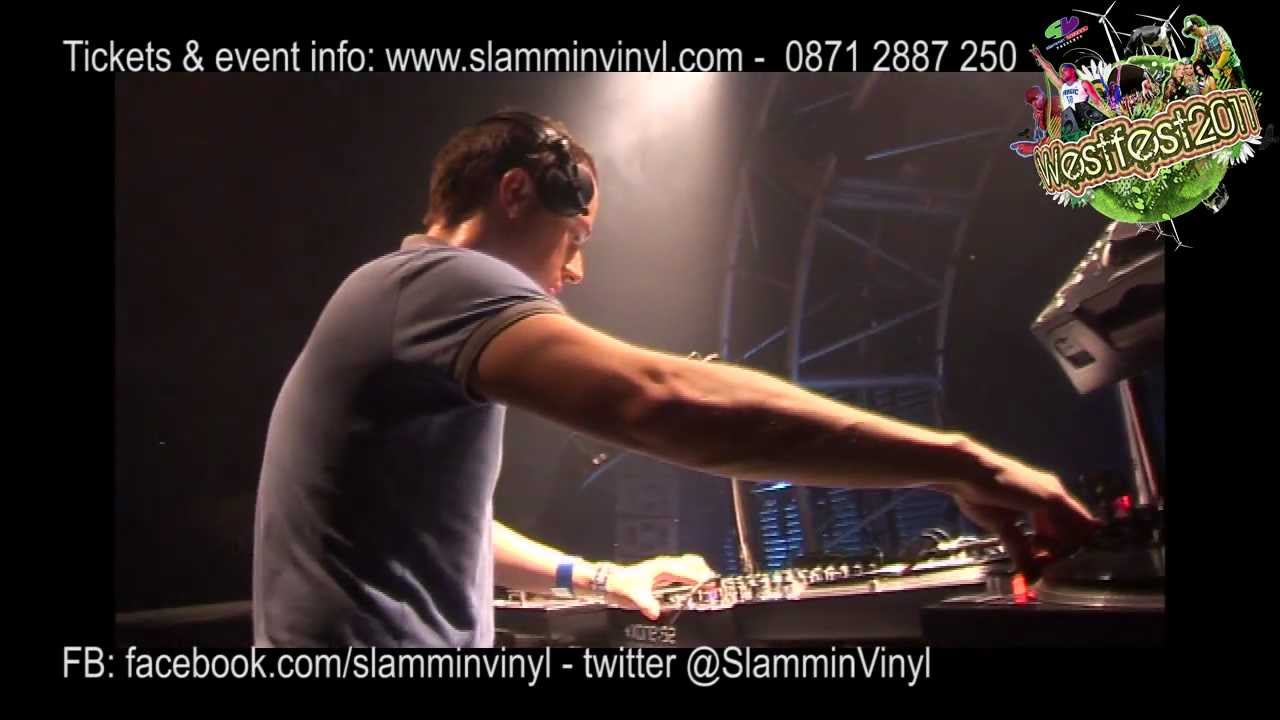 DJ Friction playing Main Room at Westfest 2010 with MC Eksman