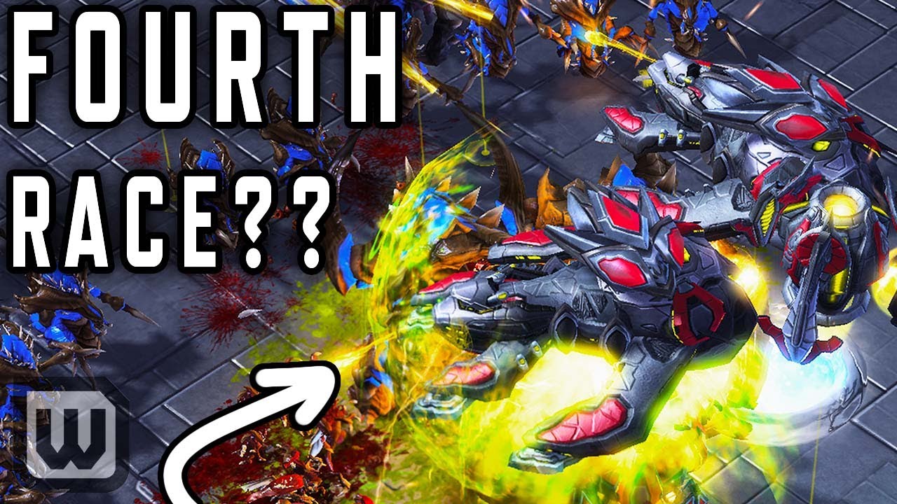 Starcraft 2's FOURTH Race? Keiron vs Bly (Pro Zerg)!