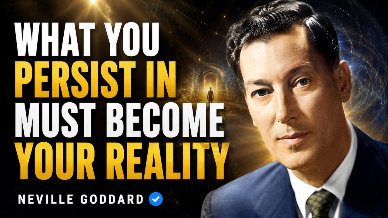 What You Persist In Must Become Your Reality | Neville Goddard