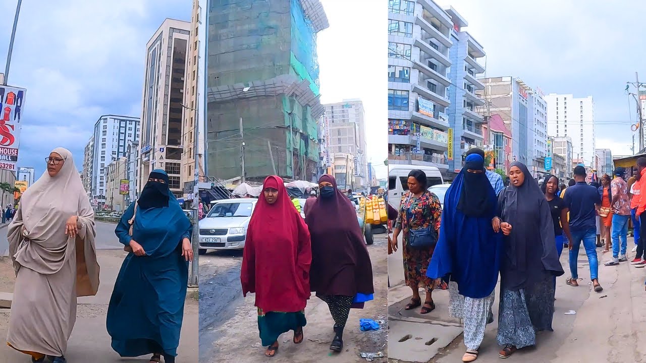Touring the ever busy streets of Eastleigh in Nairobi Kenya. 4K Street walking tour