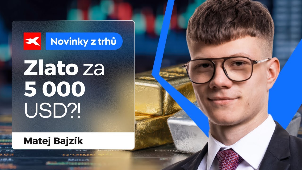 Zlato je jen 8 % od 5 000 USD za unci?!