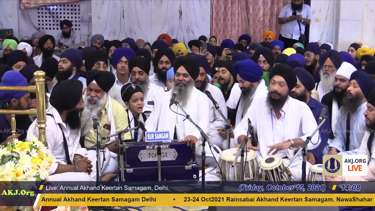 AKJ DELHI SAMAGAM 2021 I Bhai Manpreet Singh ji Kanpuri I Don't Miss