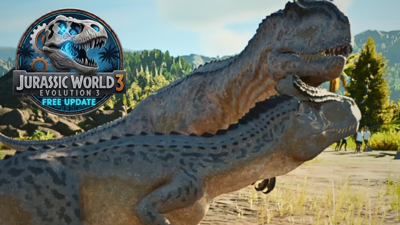 🦖 New baby Dinosaur | Cryolophosaurus Dino back for in Jurassic World Evolution 3 Free Update!