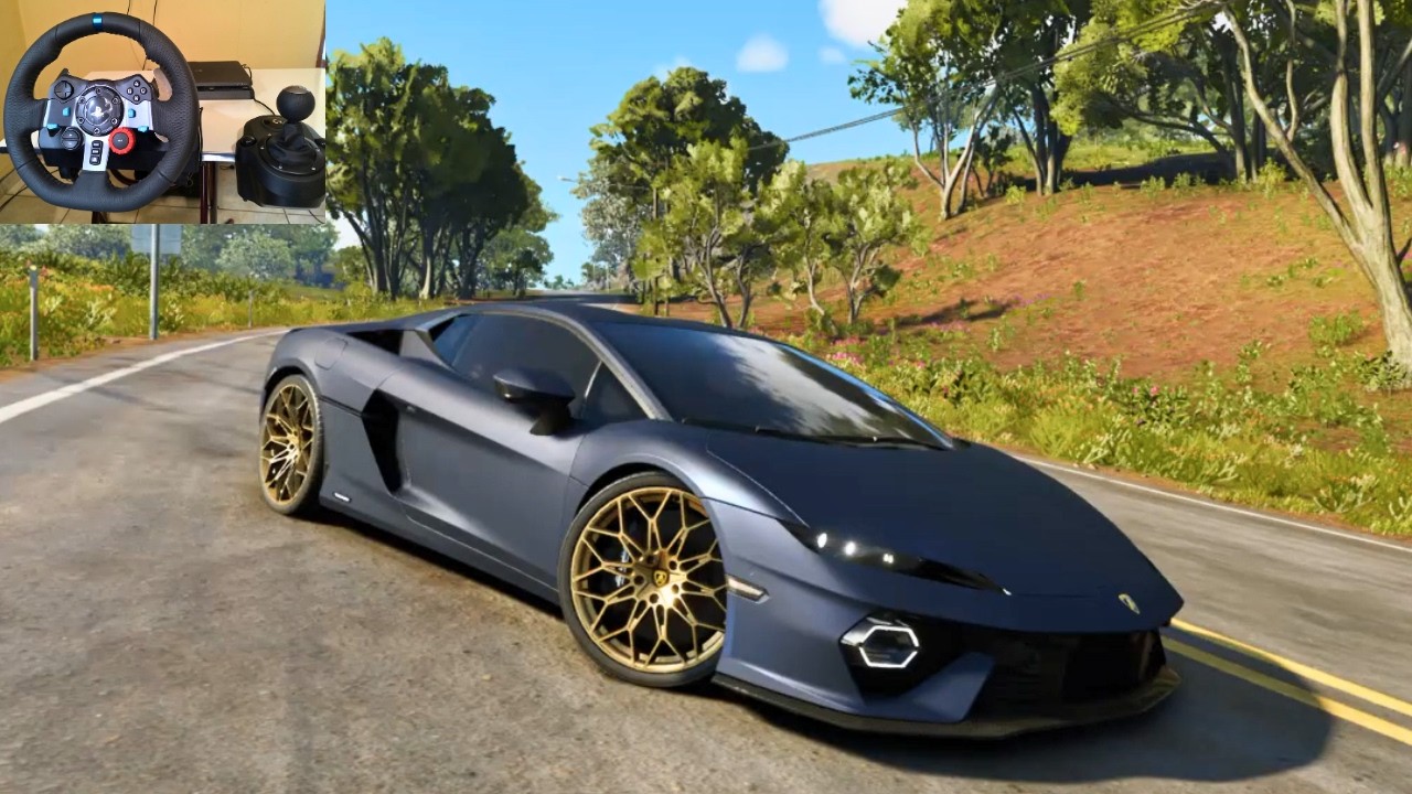 2025 Lamborghini Temerario - The Crew Motorfest | Logitech G29 Gameplay 