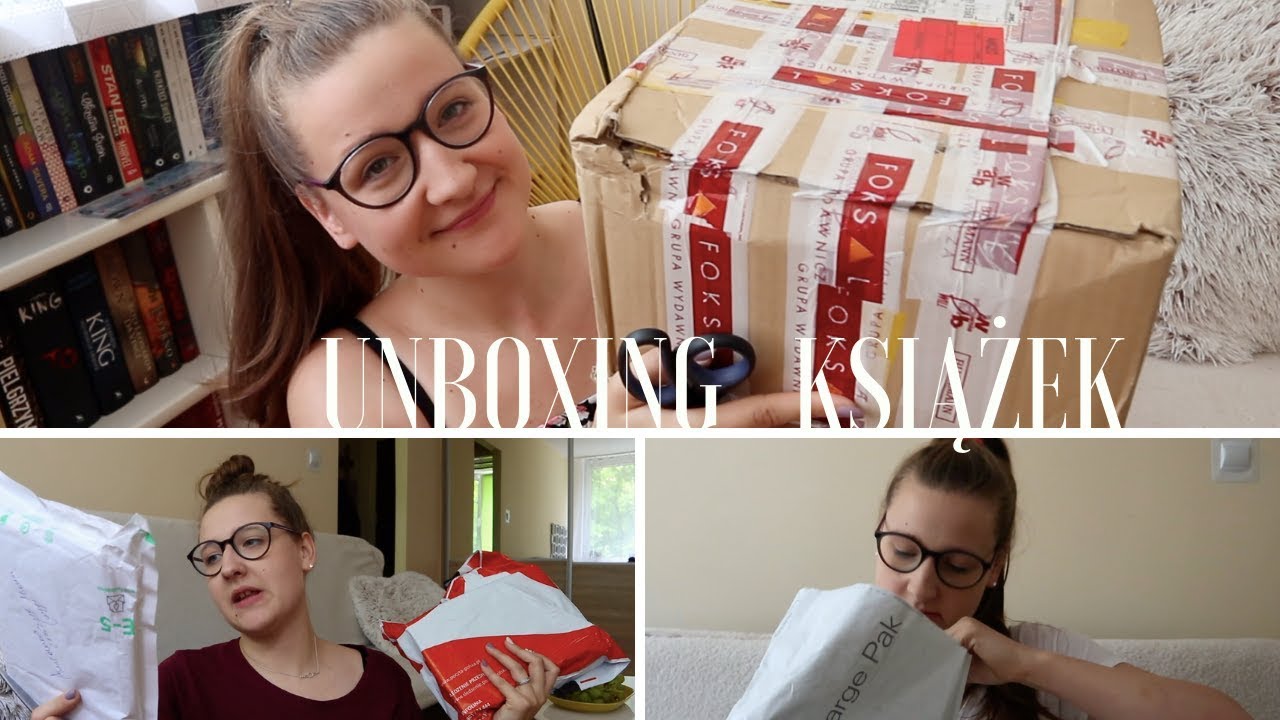 KOLEJNE ROZPAKOWYWANIE PACZEK 📚 📦