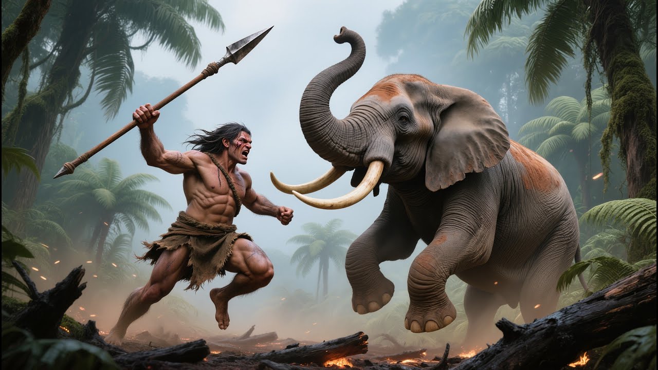 CAZADORES DEL AMAZONAS: Familia Prehistórica vs. Mamut