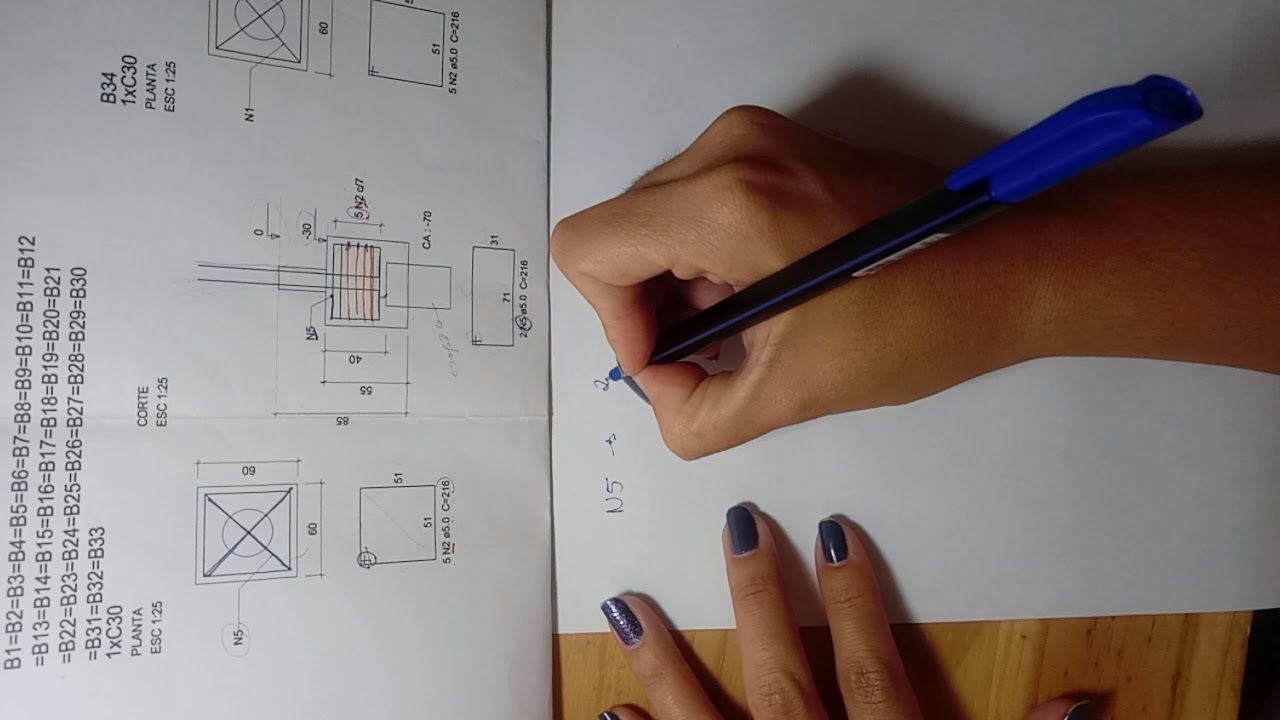 Projeto Estrutural - Fundação - Levantamento de Aço