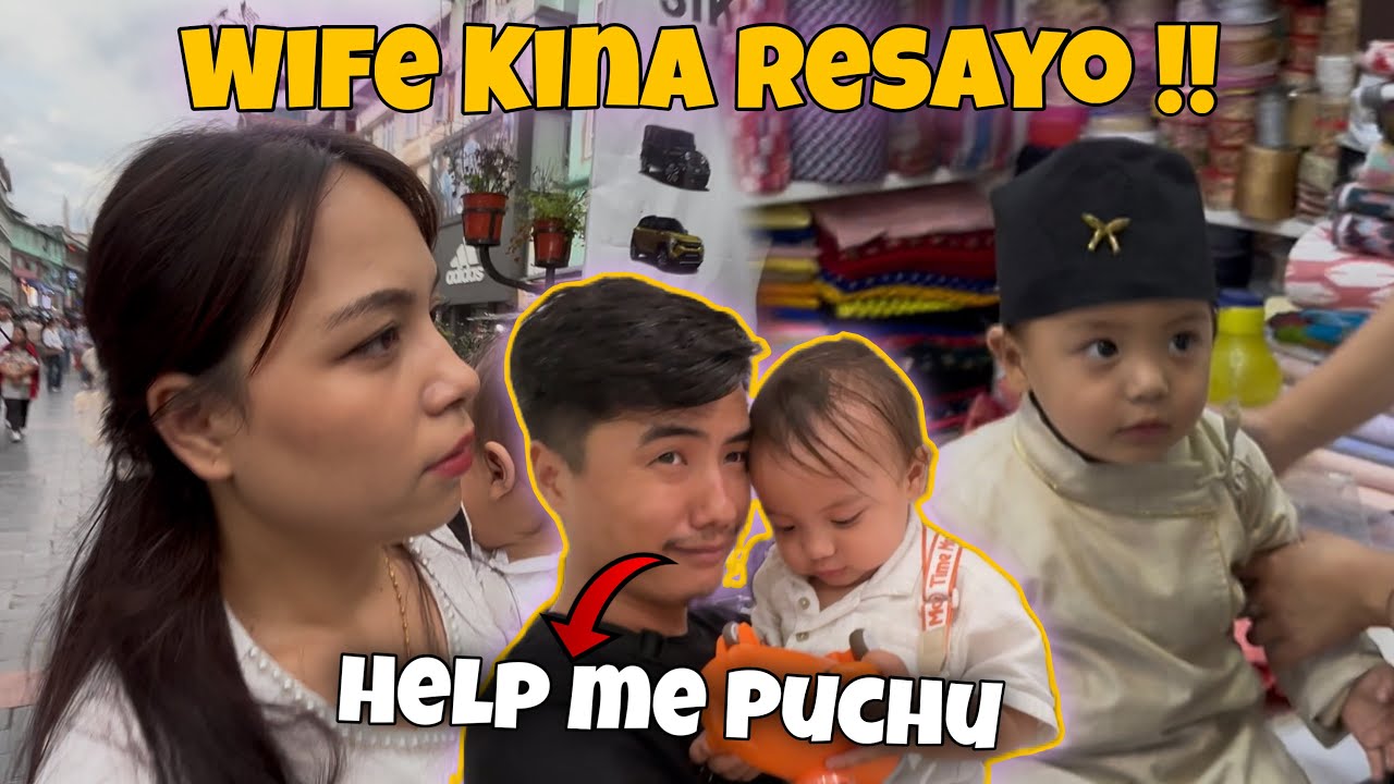 Dashain Ko Shopping 🛍️ Time Ma Wife Kina Resayo 😨