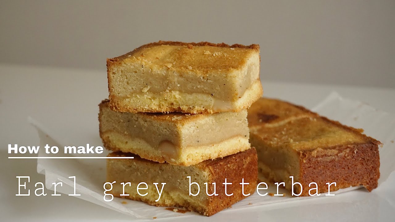 Sub) 풍미 무슨일이죠..❓얼그레이 마카다미아 버터바 만들기 (버터쫀득바) |  How to make earl grey butterbar | 드플랑베이킹랩