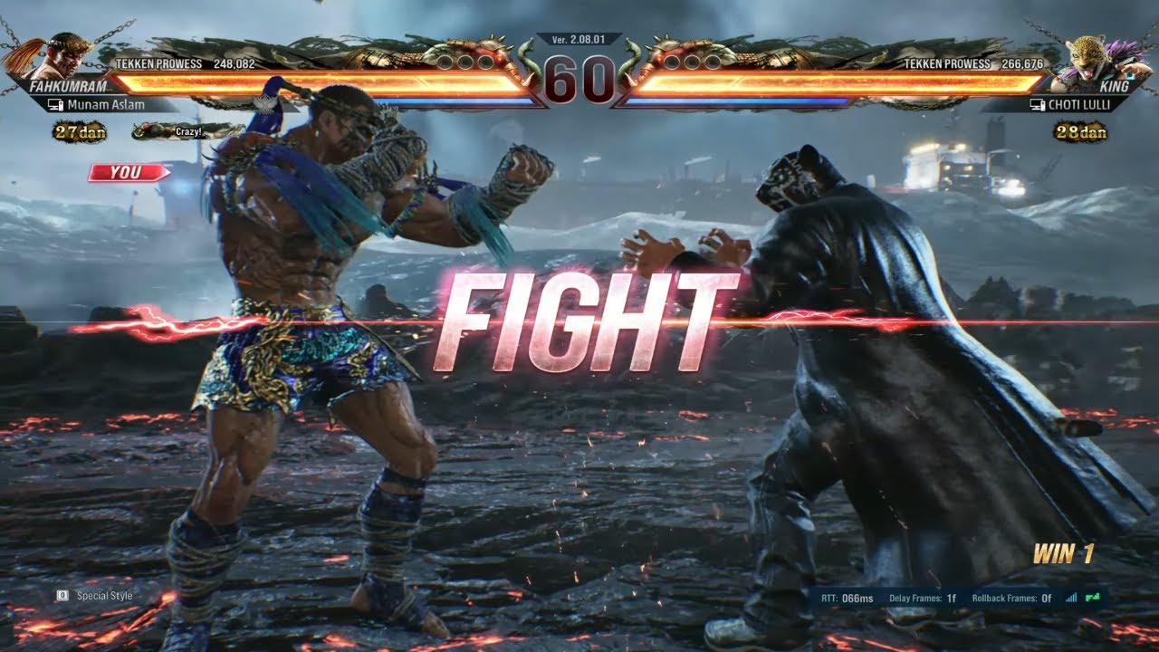 FAHKUMRAM VS KING TEKKEN 8 ONLINE