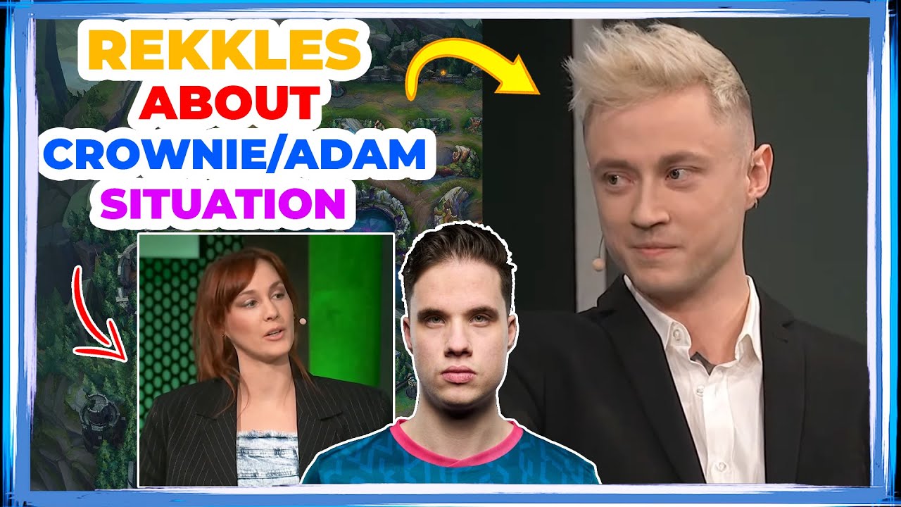 FNC Rekkles About BDS Crownie and Adam Situation 👀