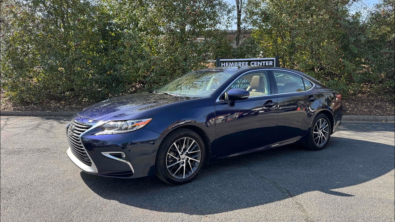 2016 Lexus ES350 - 145k, ONE Owner, Nightfall Blue Mica with Flaxen Interior