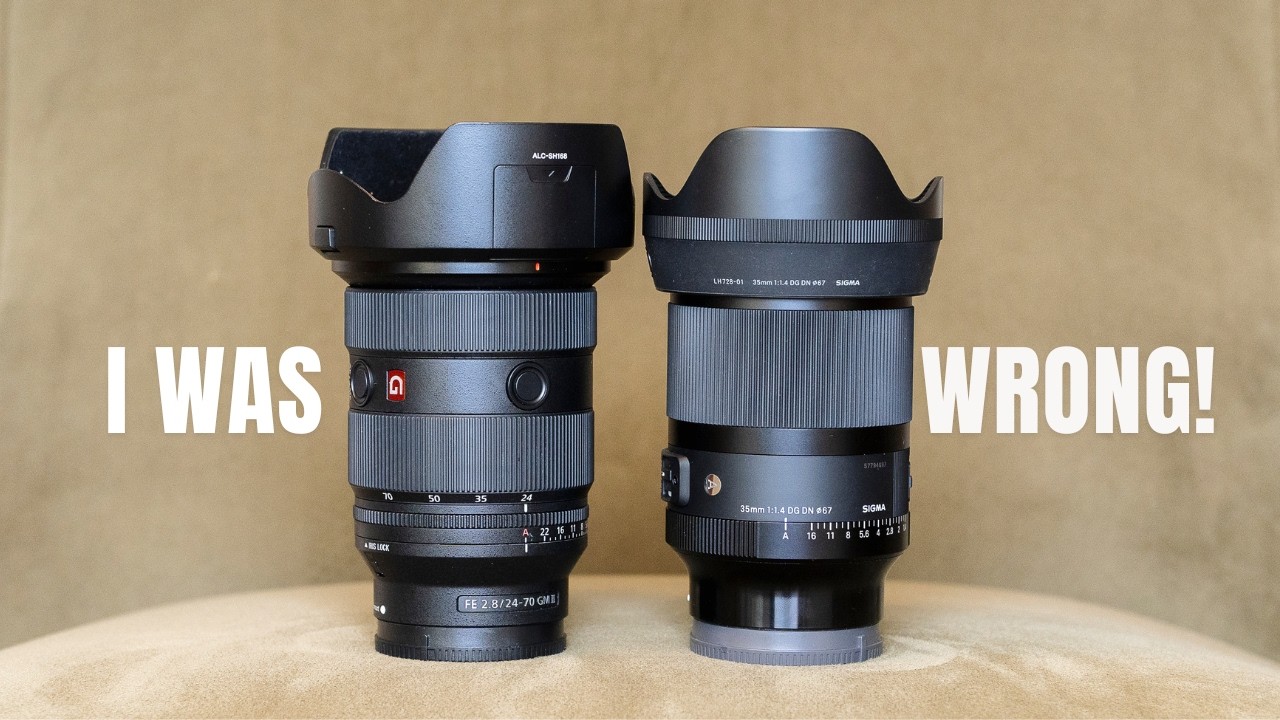 Sony 24-70 мм против Sigma 35 + 85 мм — лучший объектив для свадебной фотографии?!