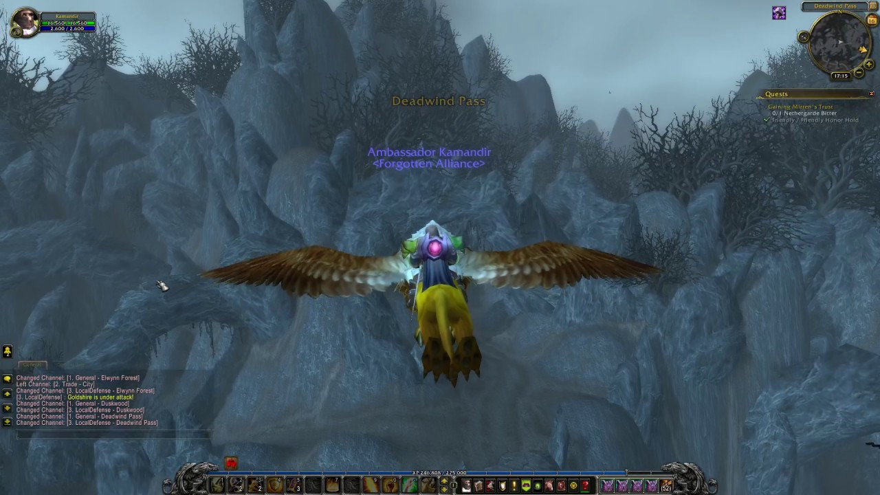 WoW quest #3398 Gaining Mirren's Trust