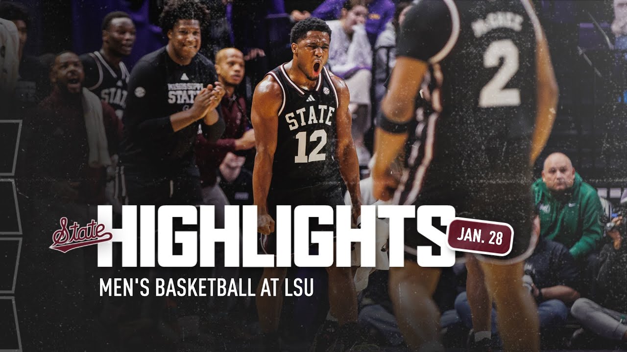 MEN'S BASKETBALL | Highlights at LSU - 1/28/26