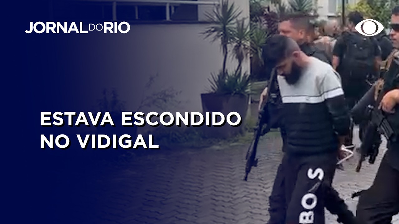 Crime sem fronteiras: Criminoso procurado por 20 homicídios é preso na Zona Sul do Rio