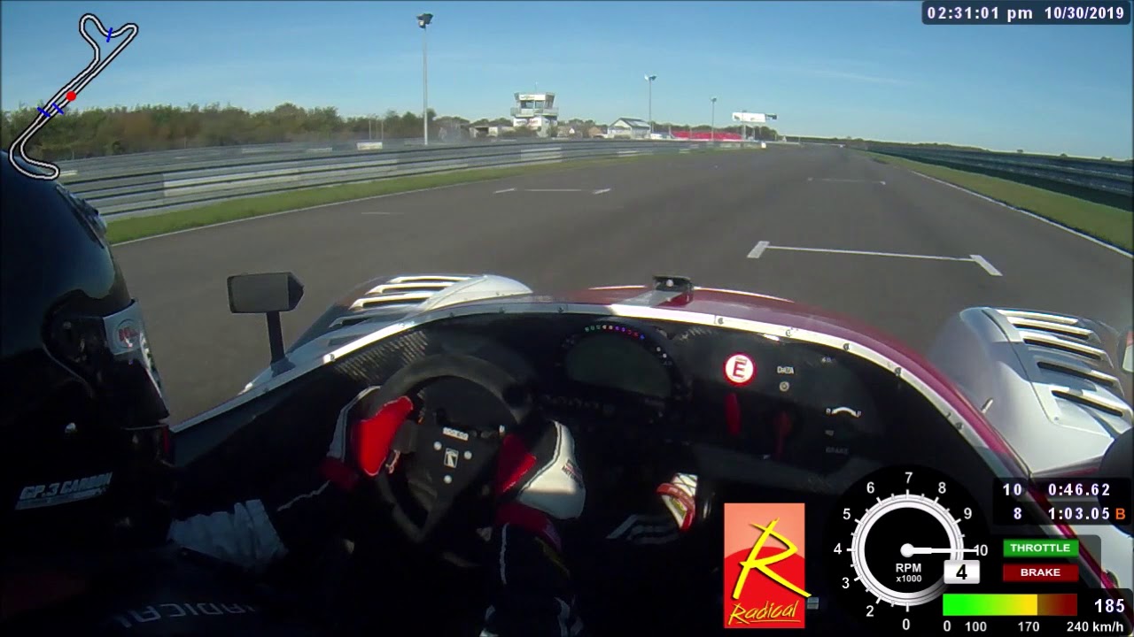 Radical SR3 RSX Padburg Park Oktober 2019 2 Laps: 1:02 & 1:02