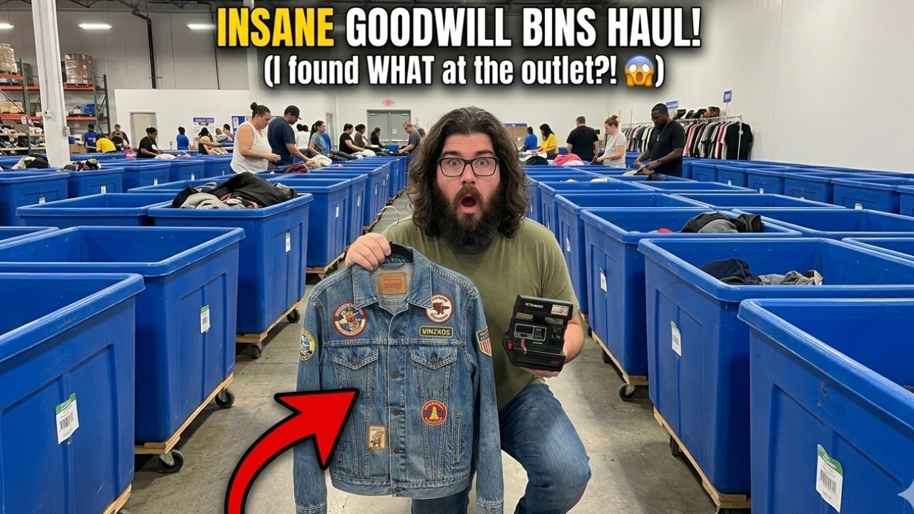 SHOPPING AT THE GOODWILL BINS! DID I HIT THE JACKPOT!?!
