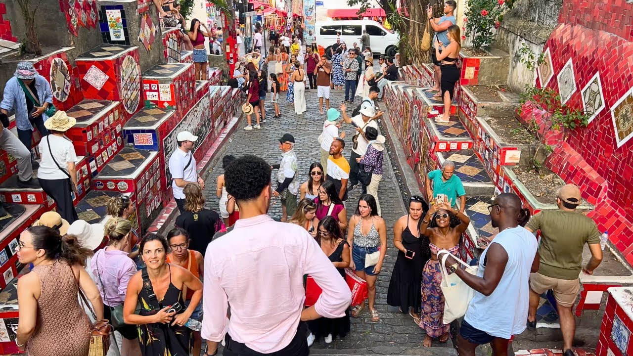 RIO DE JANEIRO ON A SUNNY AFTERNOON — WALKING THROUGH THE CITY【4K】☀️🇧🇷