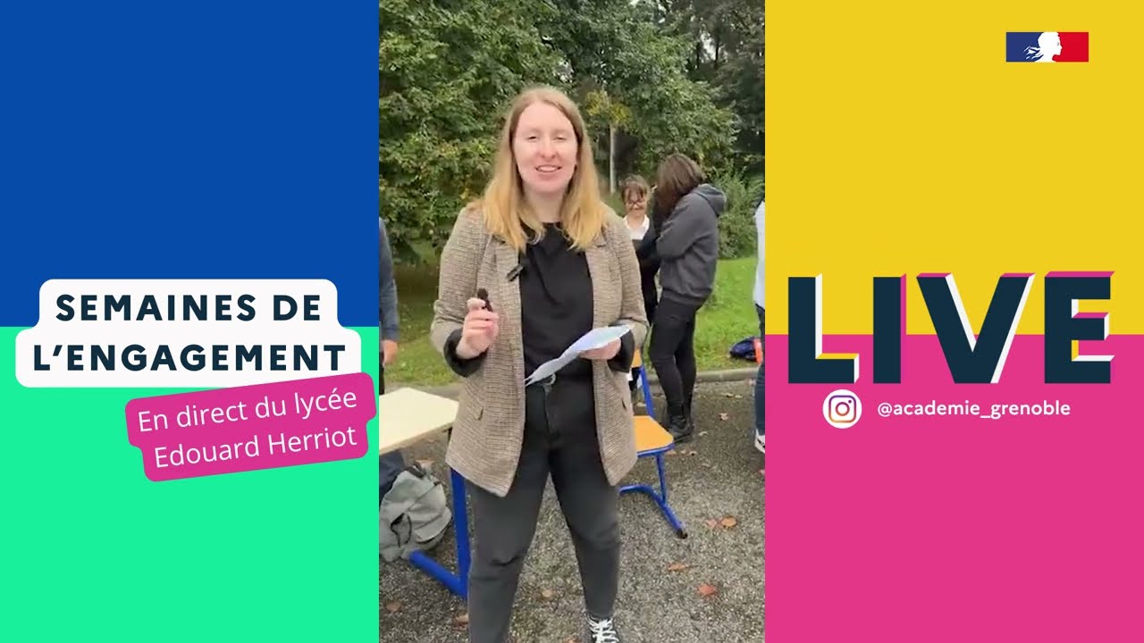 Live consacré aux semaines de l'engagement // Rediffusion du 24.09.2024