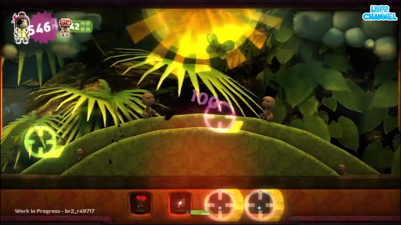 LBP2 BETA : GAMEPLAY : BOOM! SACKSHOT! : HD :