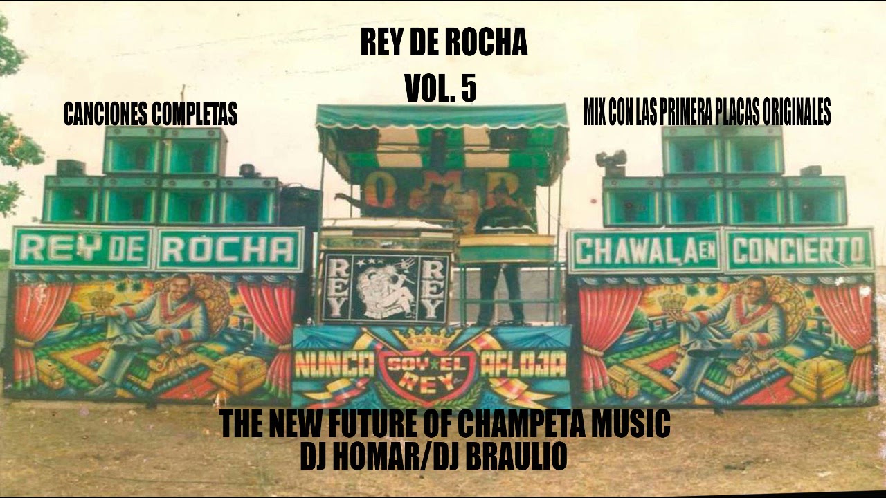 Rey De Rocha Vol 5 - Mix - Champeta Africana - Canciones completas