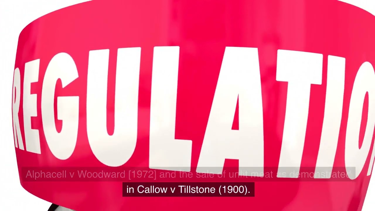 Criminal Law  - strict liability  - www.e-lawresources.co.uk