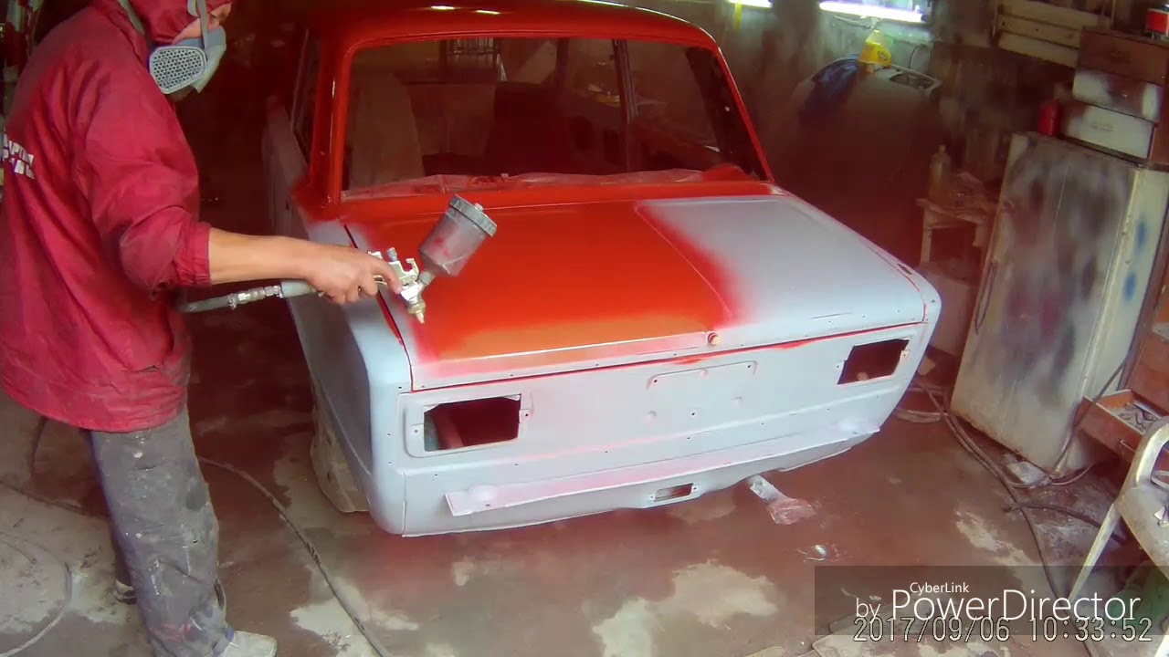 Как красит гуру автомалярного искусства