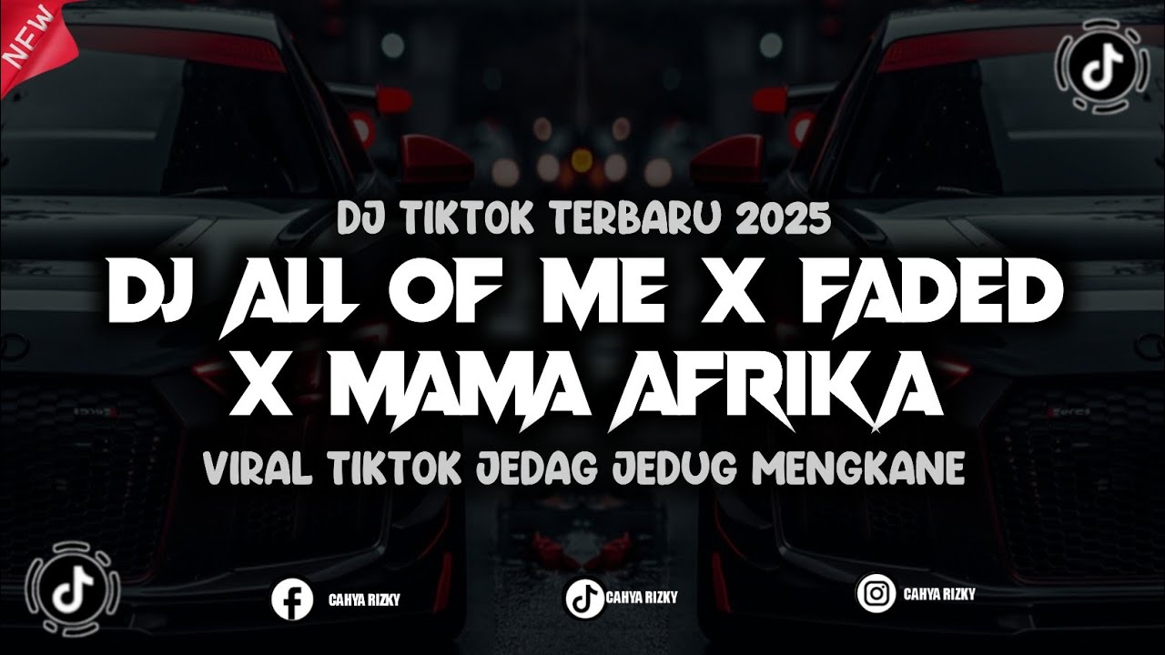 DJ ALL OF ME X FADED X MAMA AFRIKA VIRAL TIKTOK 2025 MENGKANE