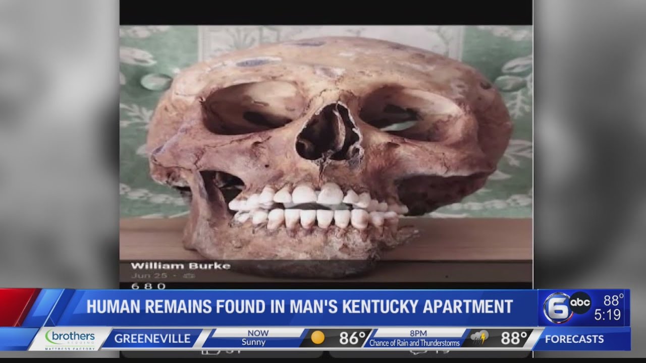 Human remains found in man's Kentucky apartment