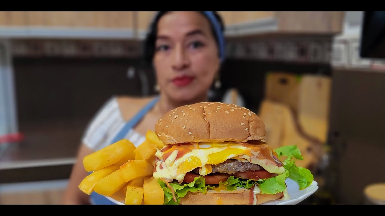 Para disfrutar el feriado! HAMBURGUESAS CASERAS JUGOSITAS, BIEN SAZONADAS