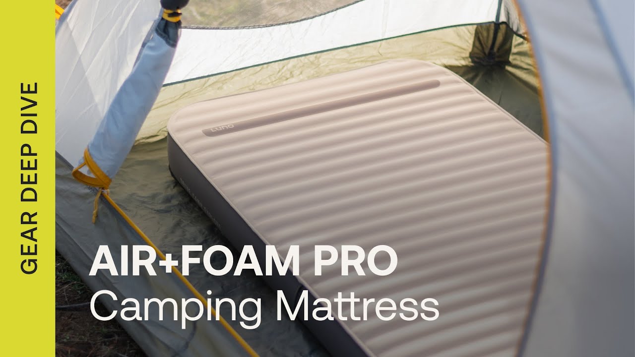 The AIR+FOAM PRO Camping Mattress from Luno | The most versatile camping mattress on the market