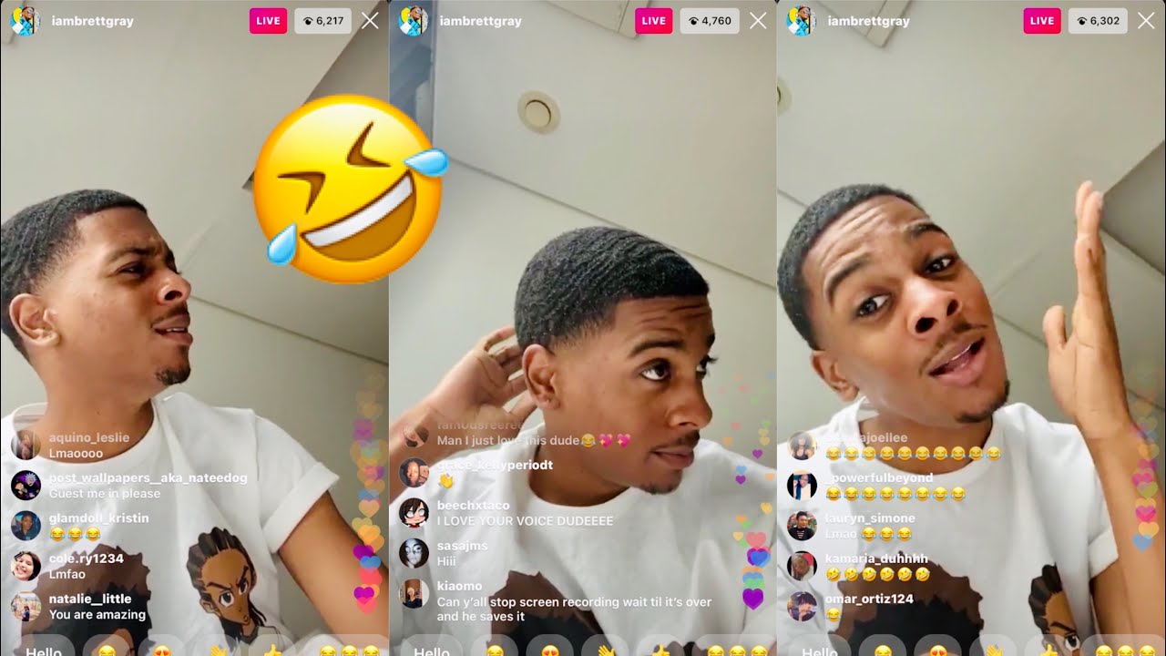 BRETT GRAY DRUNK STORYTIME & SINGING ON INSTAGRAM LIVE
