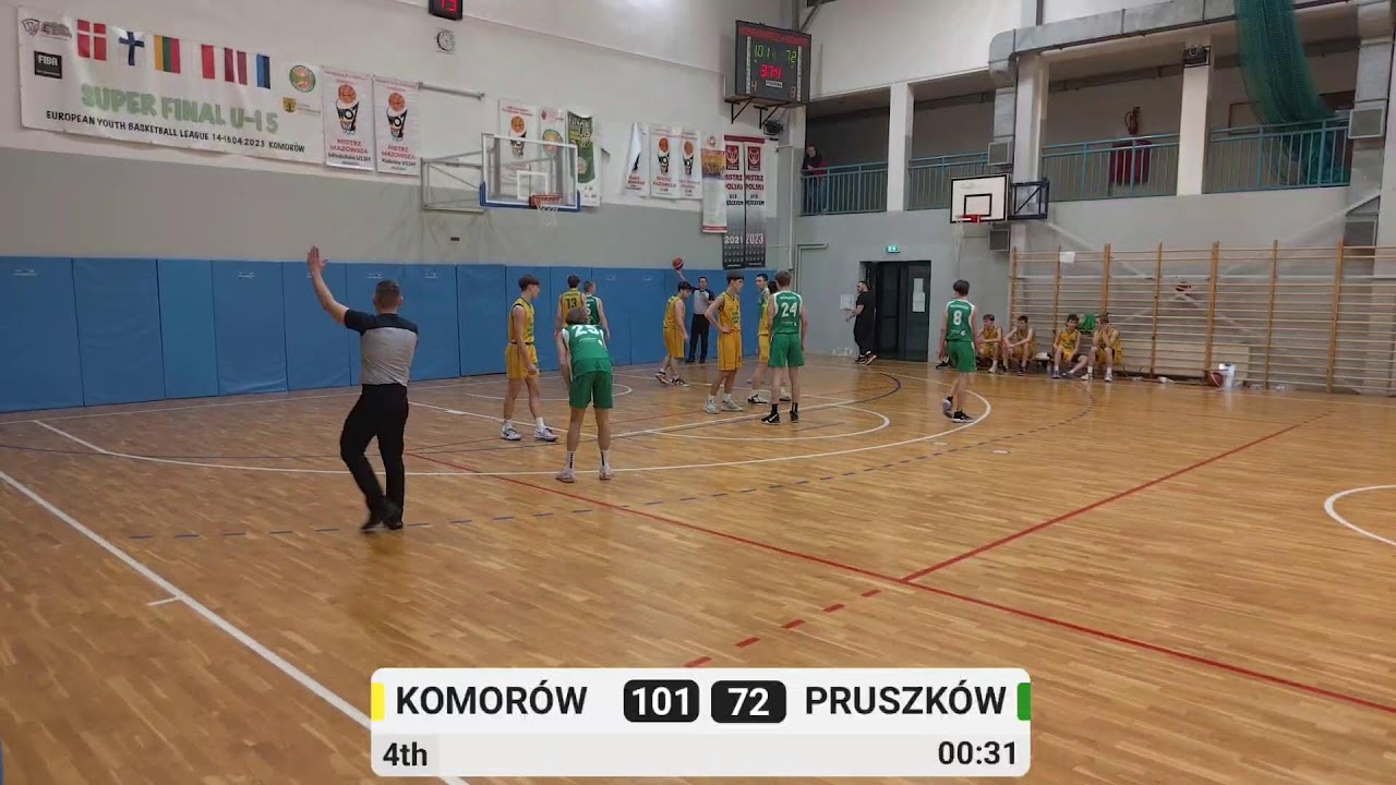 Komor&oacute;w vs Pruszk&oacute;w - 18/02/2024