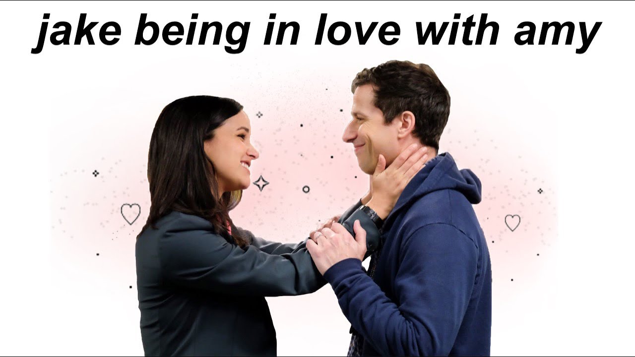 jake peralta being in love with amy santiago for twelve minutes (also tease flirting + jealous jake)