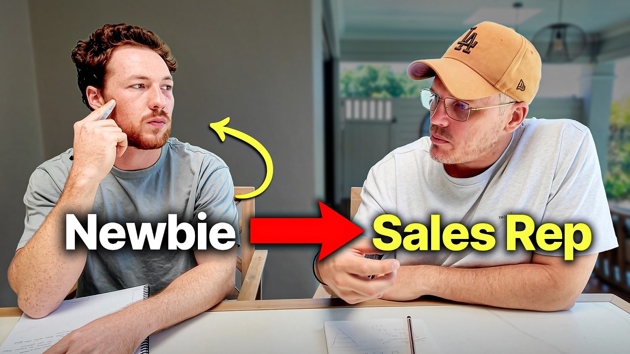 Teaching A Complete Beginner How To Sell In 45 Mins