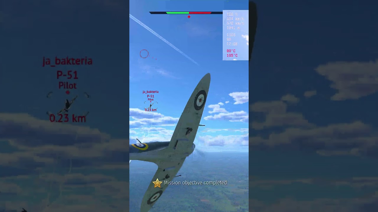 Bro forgot to Zoom - Spitfire War Thunder Air RB