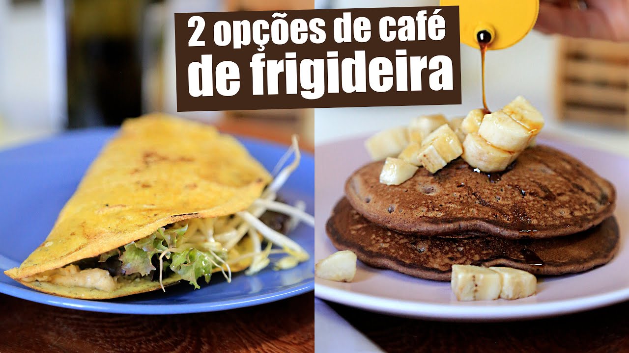 2 OPÇÕES DE CAFÉ DA MANHÃ DE FRIGIDEIRA | FÁCIL E DELICIOSO #04 | TNM Vegg