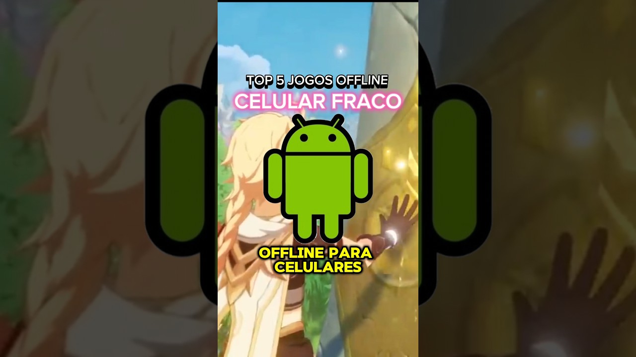 TOP 5 JOGOS OFFLINE PARA ANDROID! #jogos #shorts #short #games #android
