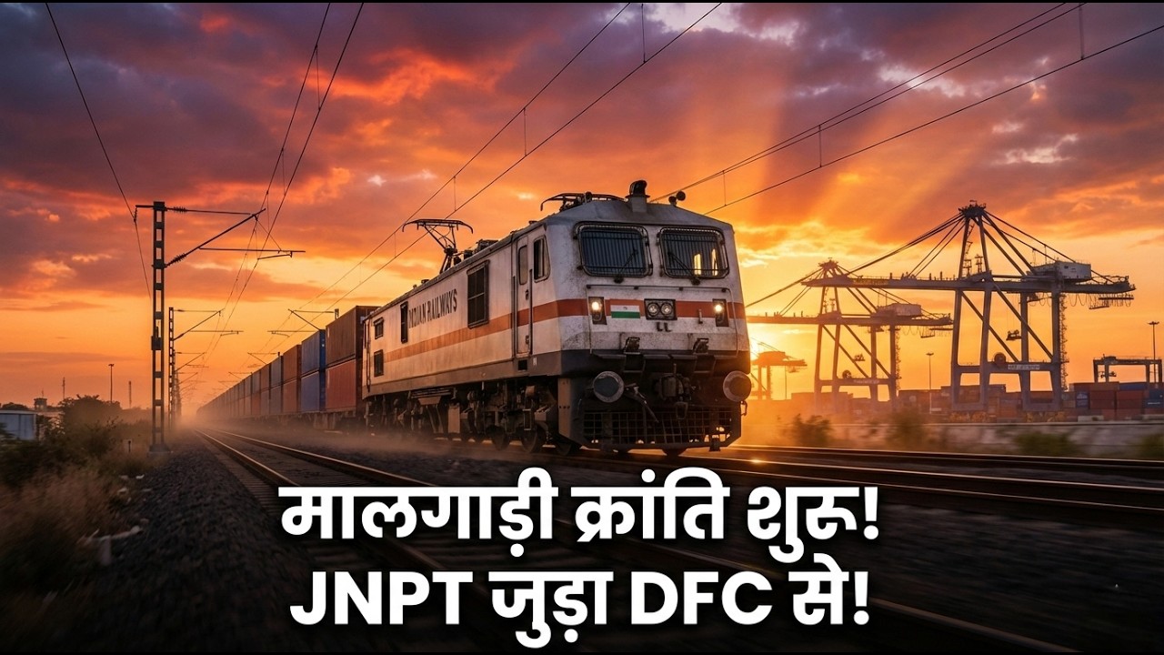 WDFC Ready! 🚆 Freight Revolution Begins | Massive Boost for Indian Railways!