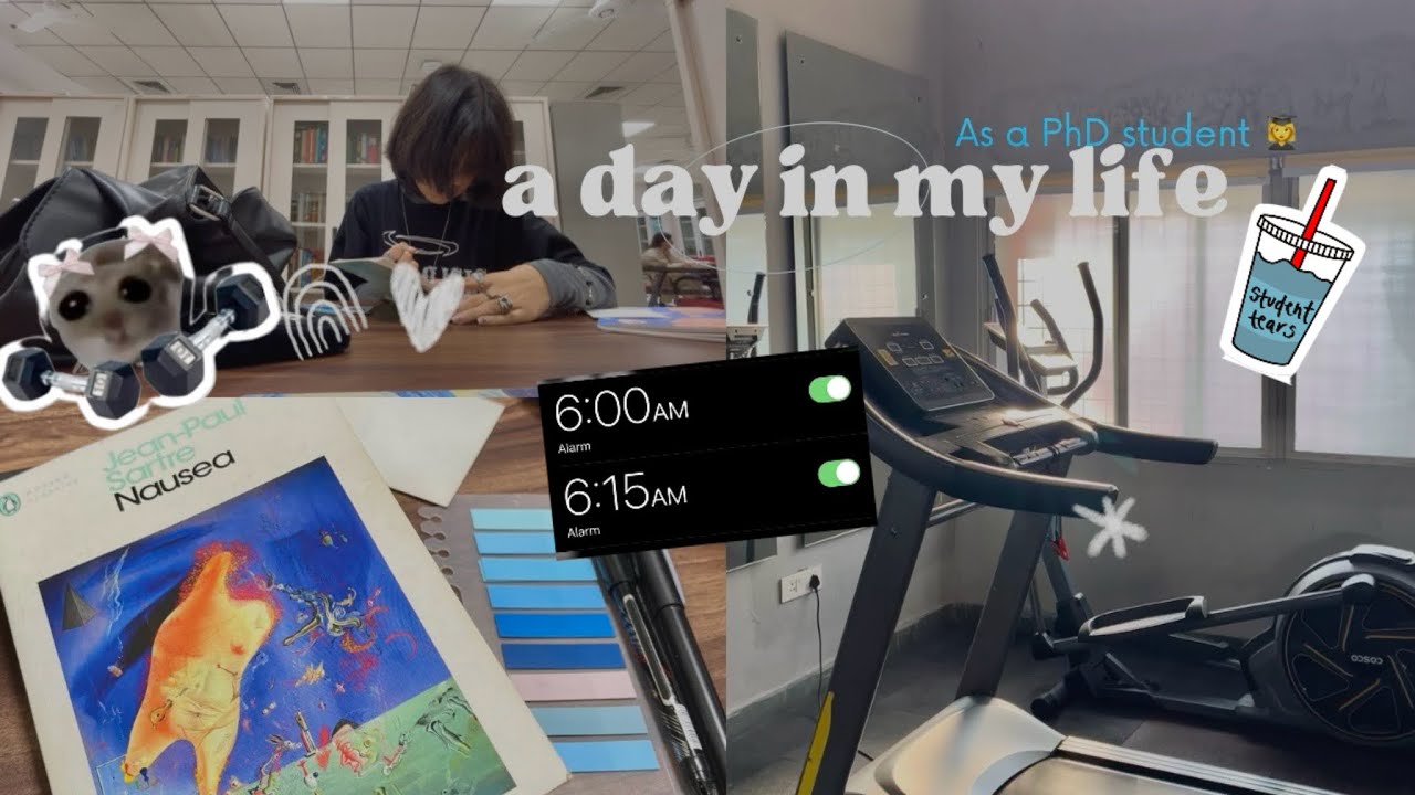 [PhD Diaries]⭐️: A Mundane and Realistic Day in my Life 🍀📖