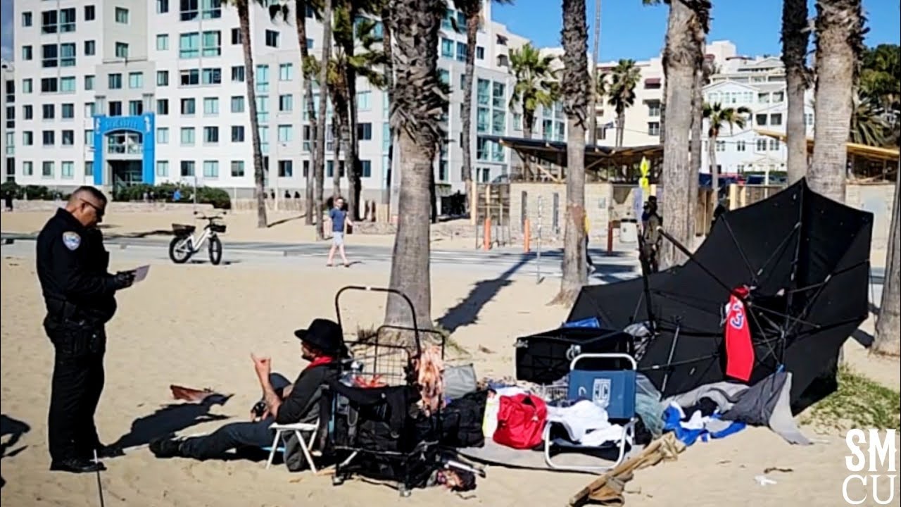 Police Issue Advisal for Public Camping at Beach
