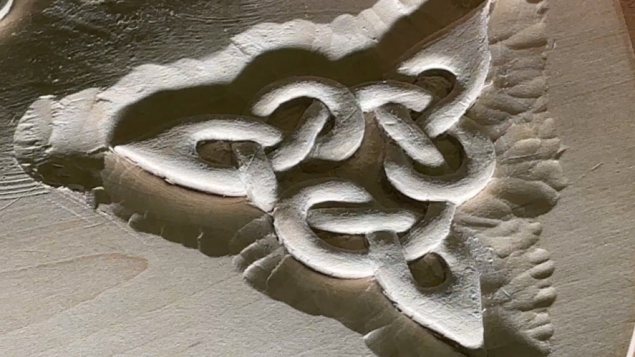 The Art of Carving a Celtic Knot | Step-by-Step Guide #art #artist #woodworking