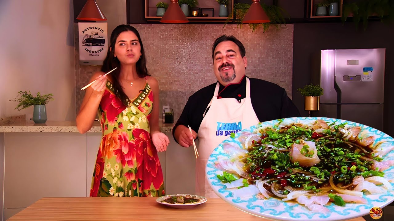 SASHIMI CAIPIRA TÃO GOSTOSO QUANTO O ORIGINAL JAPONÊS  #horadoranchoreceitas