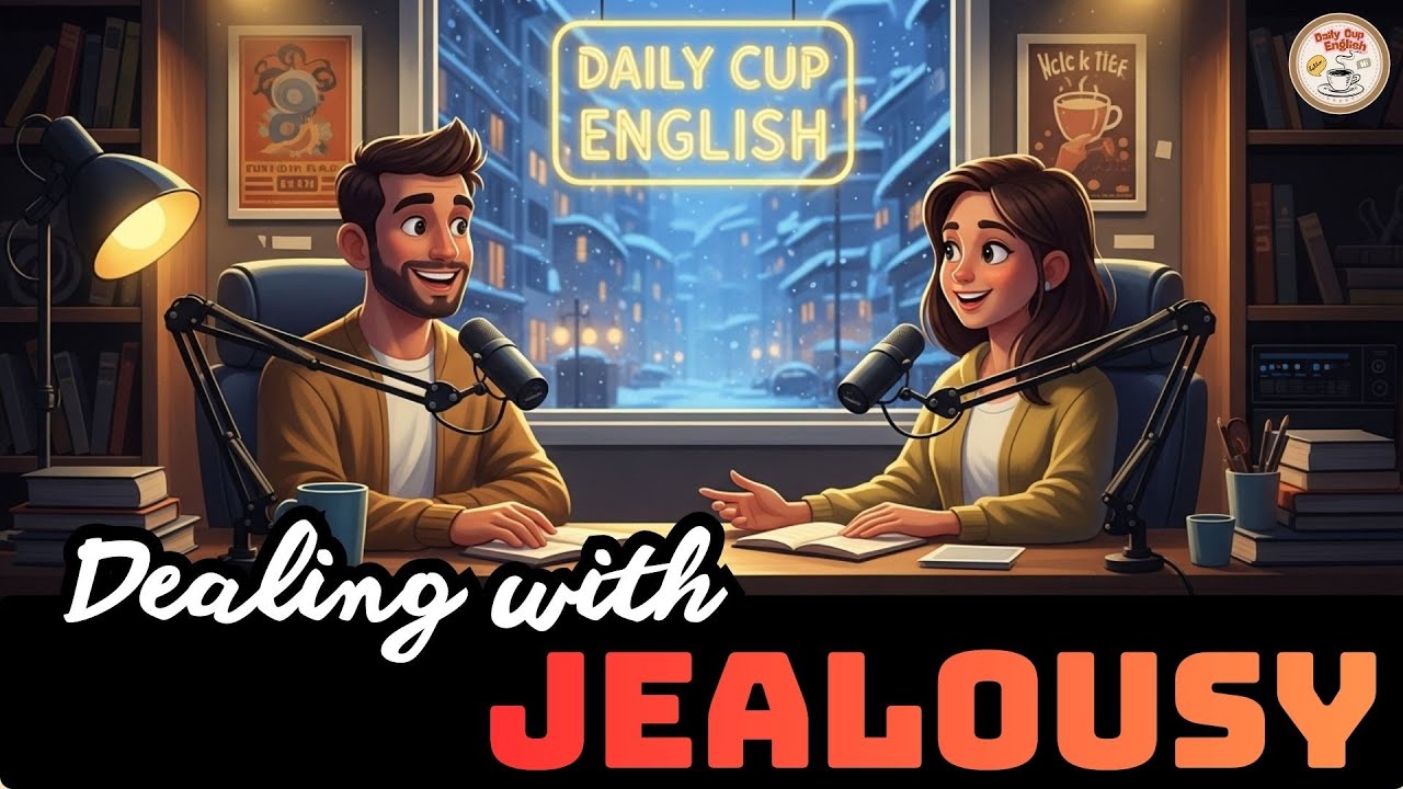 Как справиться с ревностью | Подкаст Real-Life English B1–B2 | Daily Cup English