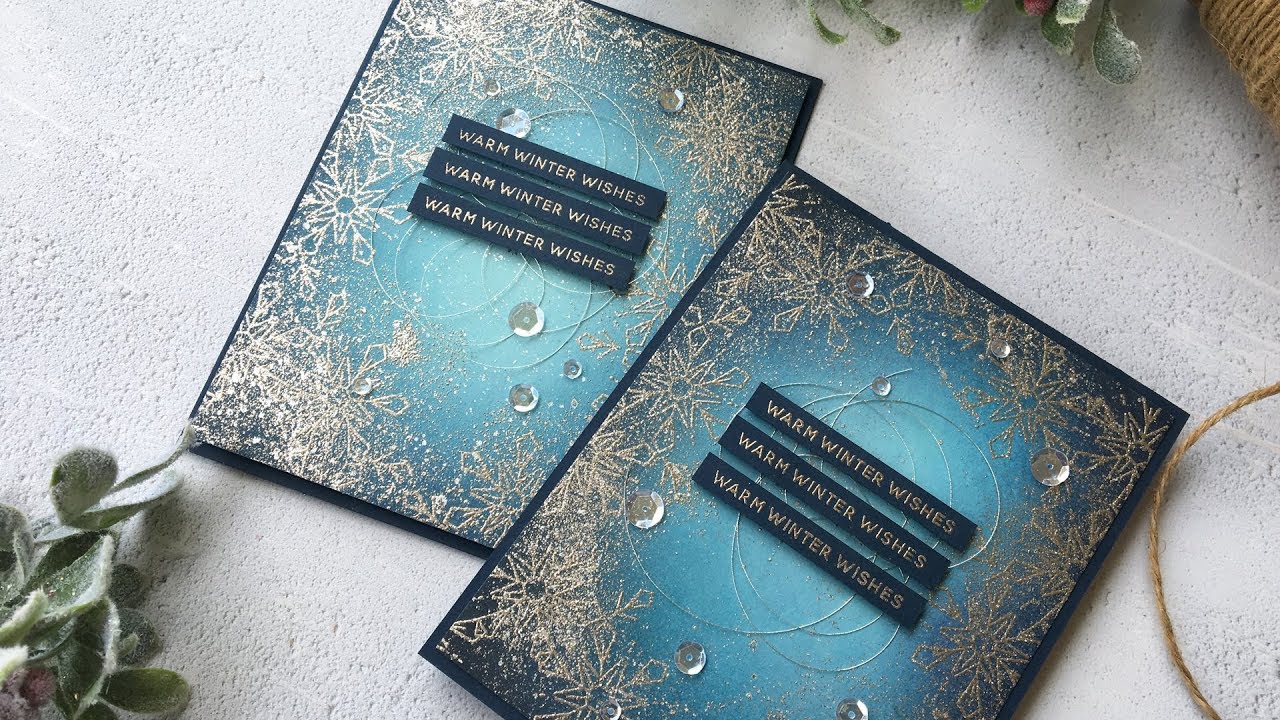 Messy Heat Embossing w/Dawn ft. MERRIEST SNOWFLAKE